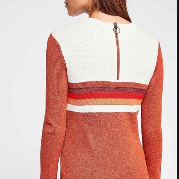 Free People Colorblock Swit Mini Dress - Picture 2 of 4